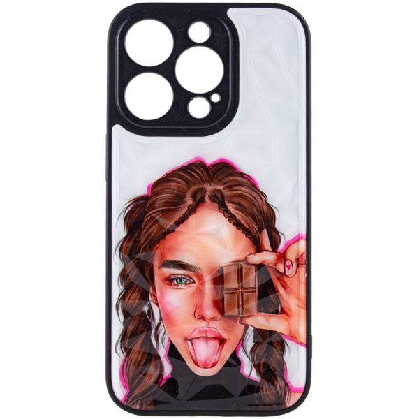 Чохол для iPhone 14 Pro Max Коричневий Prisma Ladies