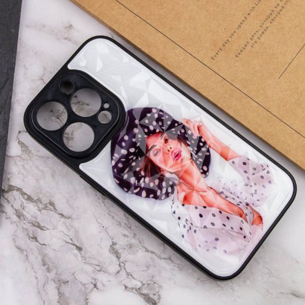Чохол для iPhone 14 Pro Max Girl in a hat Prisma Ladies - Зображення 4