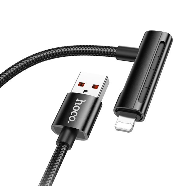 Дата кабель Hoco U135 Incredible 2in1 USB to Lightning/Type-C (1m) - Зображення 3