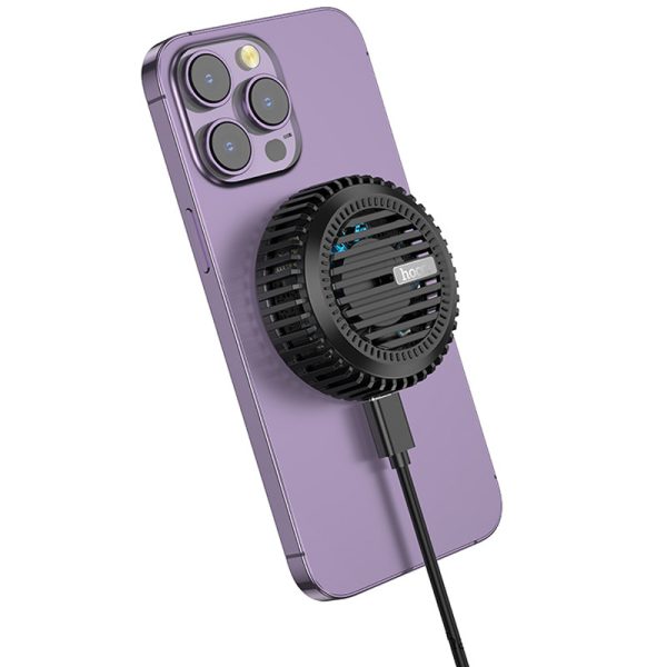 Бездротова зарядка Hoco CW57 Air-cooled 15W magnetic wireless fast charger - Зображення 5