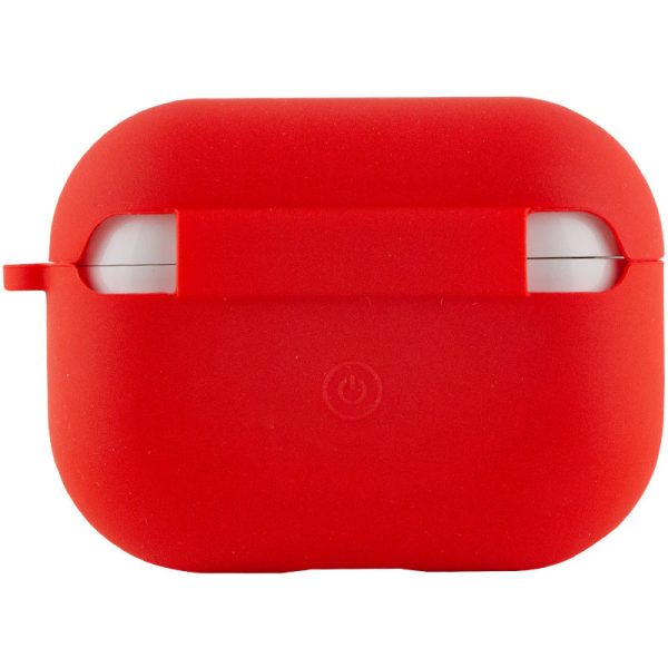 Силіконовий футляр для Airpods Pro з мікрофіброю - Зображення 3