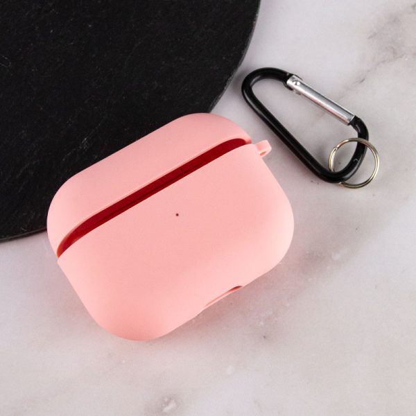 Силіконовий футляр для Airpods Pro з мікрофіброю - Зображення 3