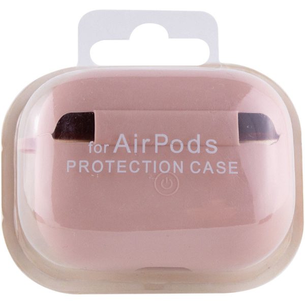 Силіконовий футляр для Airpods Pro з мікрофіброю - Зображення 4