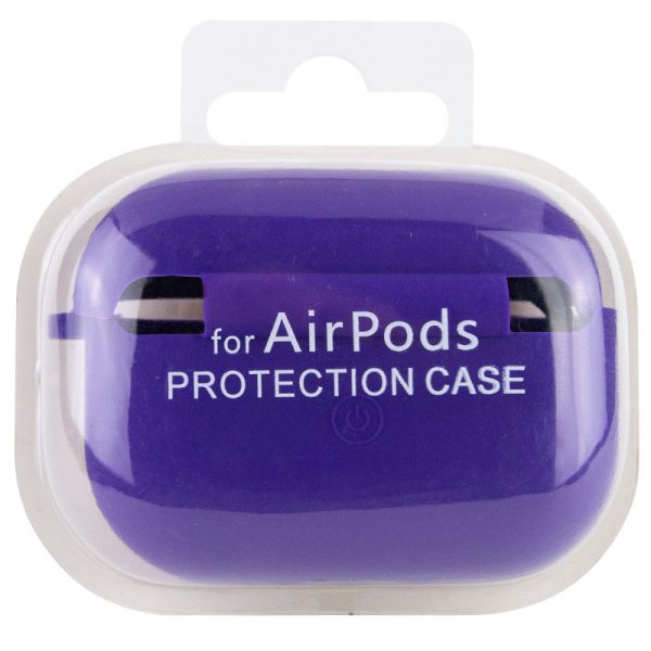 Силіконовий футляр для Airpods Pro з мікрофіброю - Зображення 5