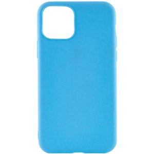 Силіконовий чохол для Apple iPhone 12 Pro Max Блакитний Candy