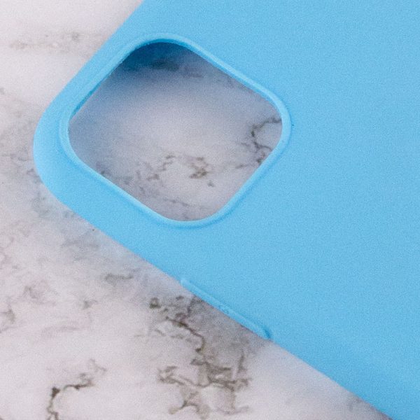 Силіконовий чохол для Apple iPhone 12 Pro Max Блакитний Candy - Зображення 3