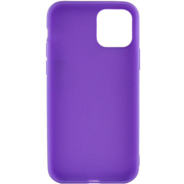 Силіконовий чохол для Apple iPhone 12 Pro Max Фіолетовий Candy - Зображення 2