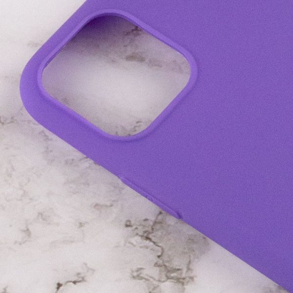 Силіконовий чохол для Apple iPhone 12 Pro Max Фіолетовий Candy - Зображення 3