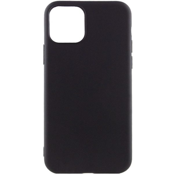 Силіконовий чохол для Apple iPhone 12 Pro Max Чорний Candy