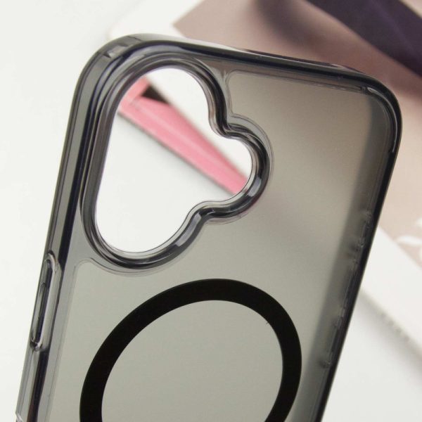 Чохол для iPhone 16 Чорний SGP Чорний Матовий (MagFit) - Зображення 8