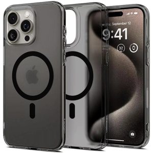 Чохол для iPhone 16 Pro Чорний SGP Чорний Матовий (MagFit)