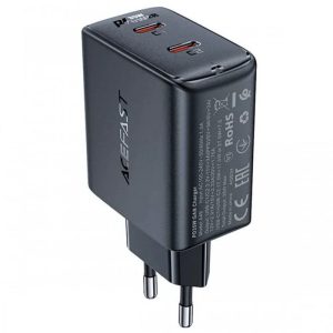 Зарядний пристрій Acefast A49 PD35W GaN (USB-C+USB-C) dual port