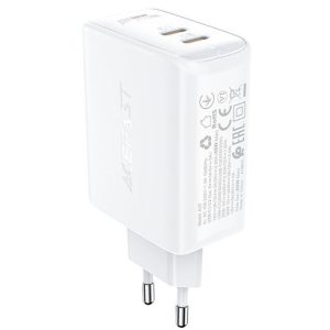 Зарядний пристрій Acefast A29 PD50W GaN (USB-C+USB-C) dual port