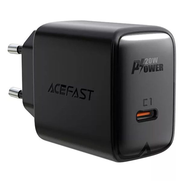 Зарядний пристрій Acefast A1 PD20W single USB-C - Зображення 2