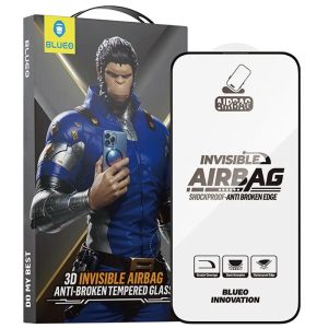 Захисне 3D скло Blueo Invisible Airbag Anti-broken для Apple iPhone 15 Pro Max