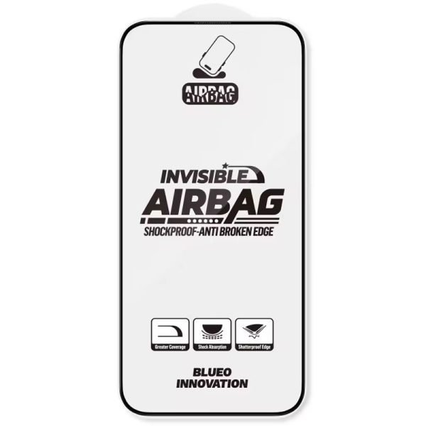 Захисне 3D скло Blueo Invisible Airbag Anti-broken для Apple iPhone 15 Pro Max - Зображення 2