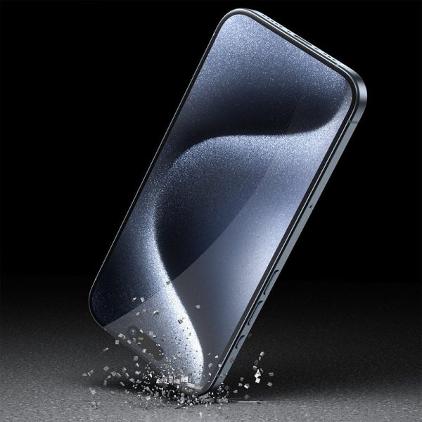 Захисне 3D скло Blueo Invisible Airbag Anti-broken для Apple iPhone 15 Pro Max - Зображення 6