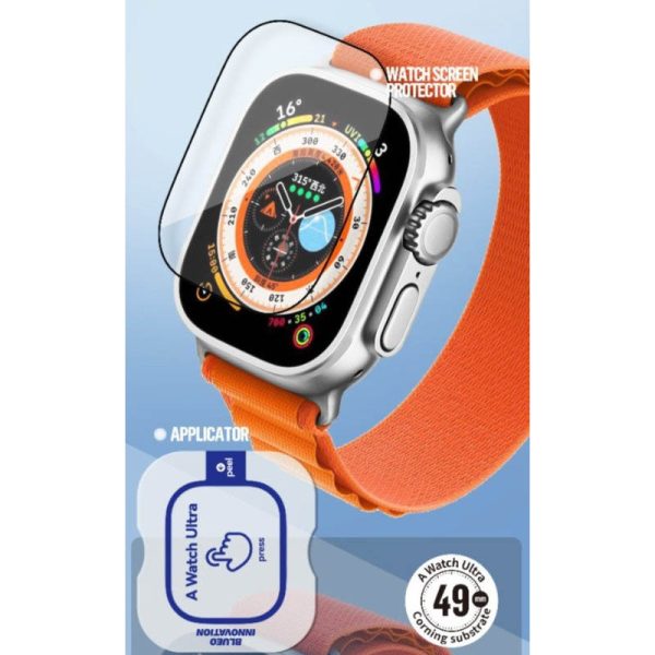 Захисне скло для Apple Watch Ultra / Ultra 2 49mm 2.5D Blueo Corning Gorilla Glass - Зображення 2