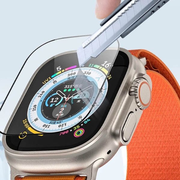 Захисне скло для Apple Watch Ultra / Ultra 2 49mm 2.5D Blueo Corning Gorilla Glass - Зображення 4