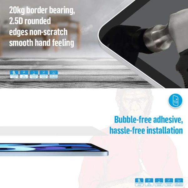Захисне скло для Apple iPad 10.2″ (2019) (2020) (2021) Blueo HD - Зображення 3