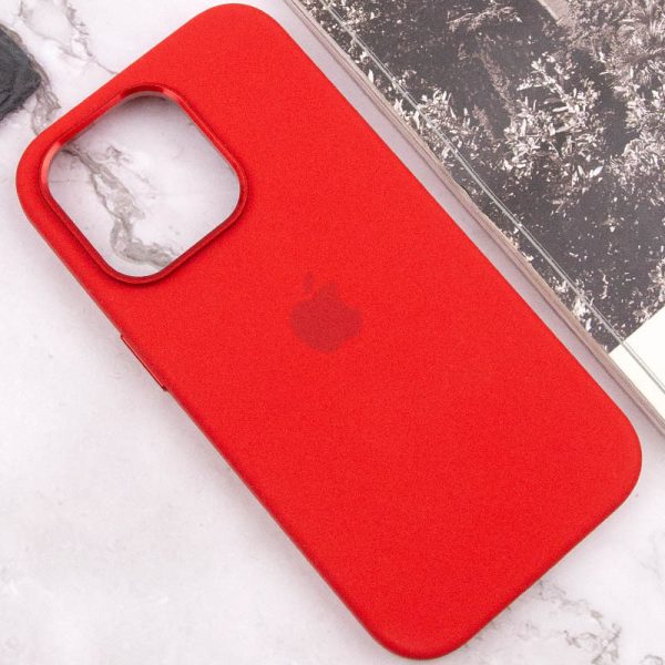 Чохол для iPhone 13 Pro Червоний Silicone Case Metal Buttons - Зображення 7