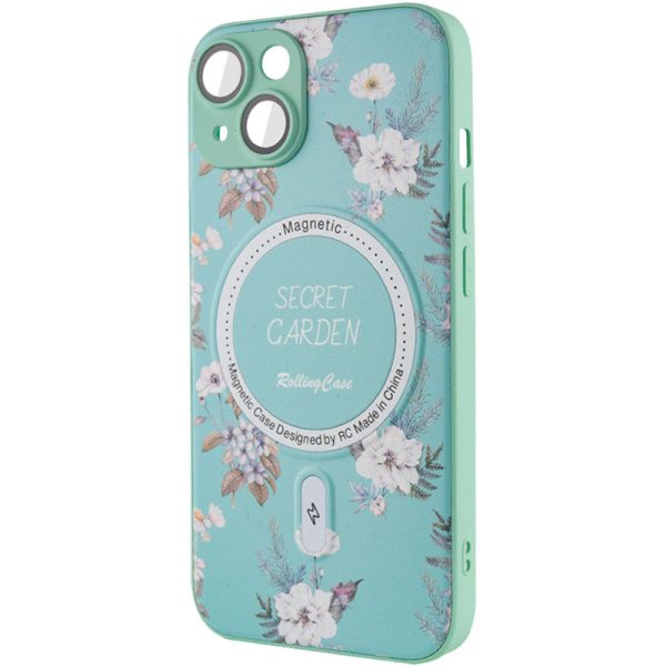 Чохол для iPhone 13 М'ятний Secret Garden with MagSafe - Зображення 3
