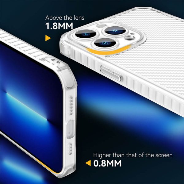 Чохол для iPhone 12 Pro Max Матовий TPU Ease Carbon color series - Зображення 2