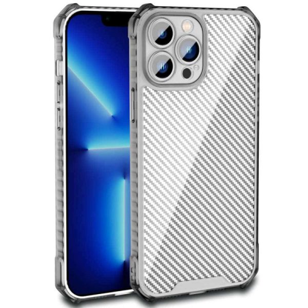 Чохол для iPhone 12 Pro Max Чорний TPU Ease Carbon color series