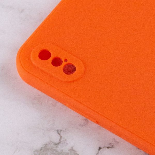 Силіконовий чохол для Apple iPhone XS Max Помаранчевий Candy Full Camera - Зображення 3