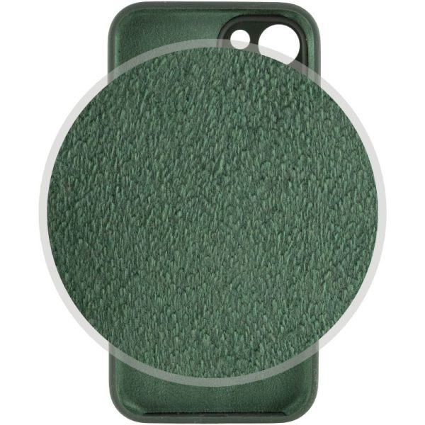 Чохол для iPhone 14 Plus Зелений Silicone Case Full Camera Protective - Зображення 3