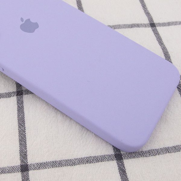 Чохол для iPhone XR Фіолетовий Silicone Case Square Full Camera Protective - Зображення 2