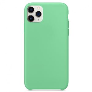 Чохол для iPhone 11 Pro Зелений Silicone Case without Logo