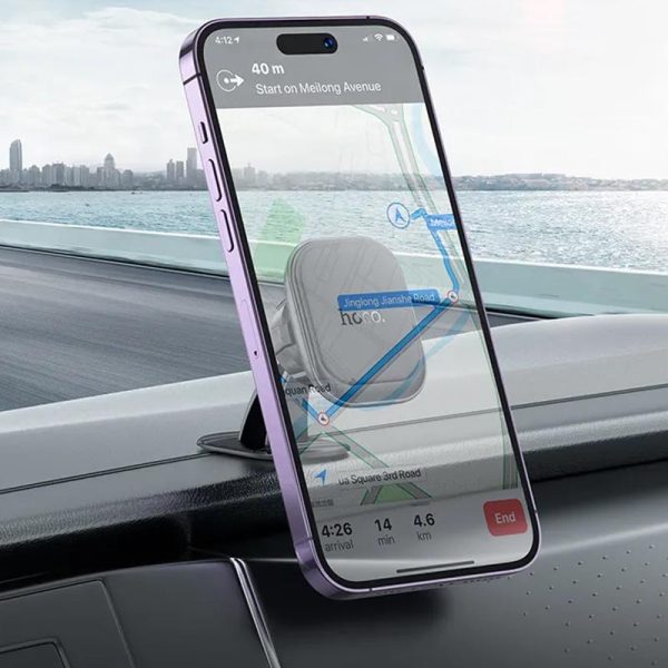 Автотримач Hoco H30 Brilliant magnetic (center console) - Зображення 4