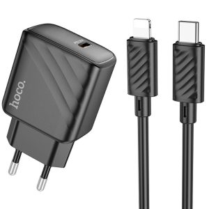 Зарядний пристрій Hoco CS22A Value PD30W + Type-C to Lightning