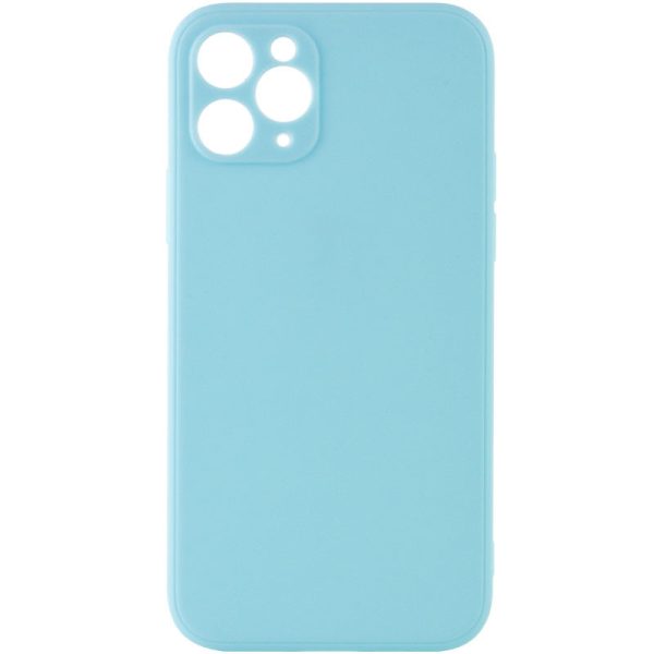 Силіконовий чохол для Apple iPhone 11 Pro Бірюзовий Candy Full Camera