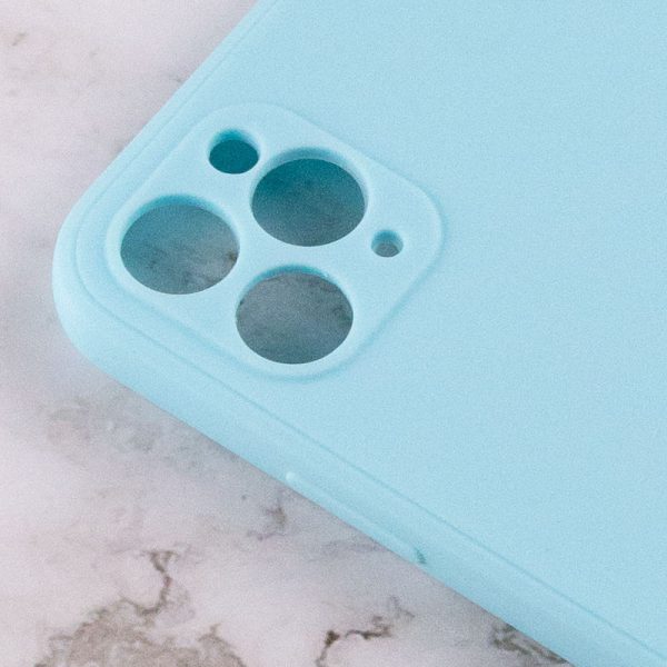 Силіконовий чохол для Apple iPhone 11 Pro Бірюзовий Candy Full Camera - Зображення 3