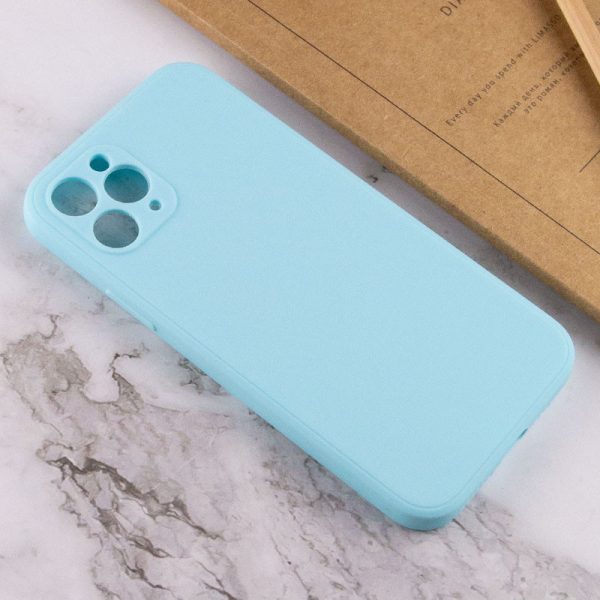 Силіконовий чохол для Apple iPhone 11 Pro Бірюзовий Candy Full Camera - Зображення 4