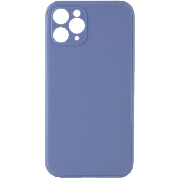 Силіконовий чохол для Apple iPhone 11 Pro Блакитний Candy Full Camera