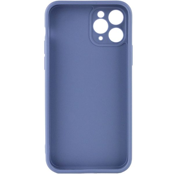 Силіконовий чохол для Apple iPhone 11 Pro Блакитний Candy Full Camera - Зображення 2
