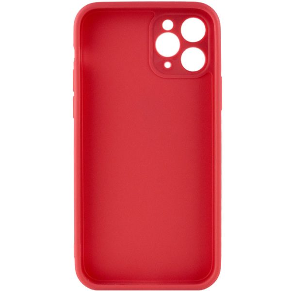Силіконовий чохол для Apple iPhone 11 Pro Червоний Candy Full Camera - Зображення 2