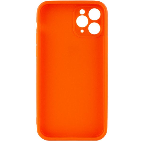 Силіконовий чохол для Apple iPhone 11 Pro Помаранчевий Candy Full Camera - Зображення 2