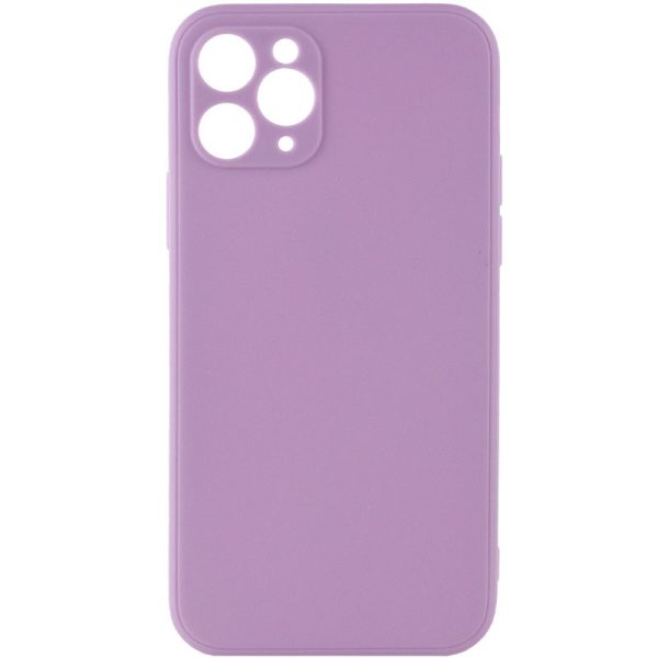 Силіконовий чохол для Apple iPhone 11 Pro Фіолетовий Candy Full Camera