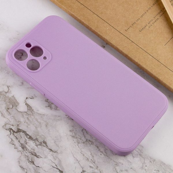 Силіконовий чохол для Apple iPhone 11 Pro Фіолетовий Candy Full Camera - Зображення 4