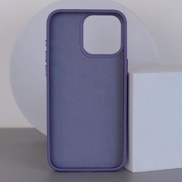 Шкіряний чохол для Apple iPhone 12 Pro Max Сірий Bonbon Leather Metal Style with MagSafe - Зображення 2