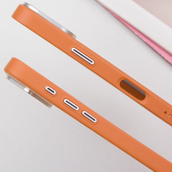 Чохол для iPhone 16 Plus Коричневий PC+Leather SGP with MagSafe - Зображення 5