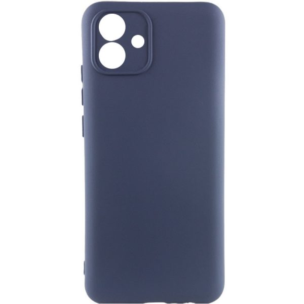 Чохол для Samsung Galaxy A04 Синій Silicone Cover Lakshmi Full Camera