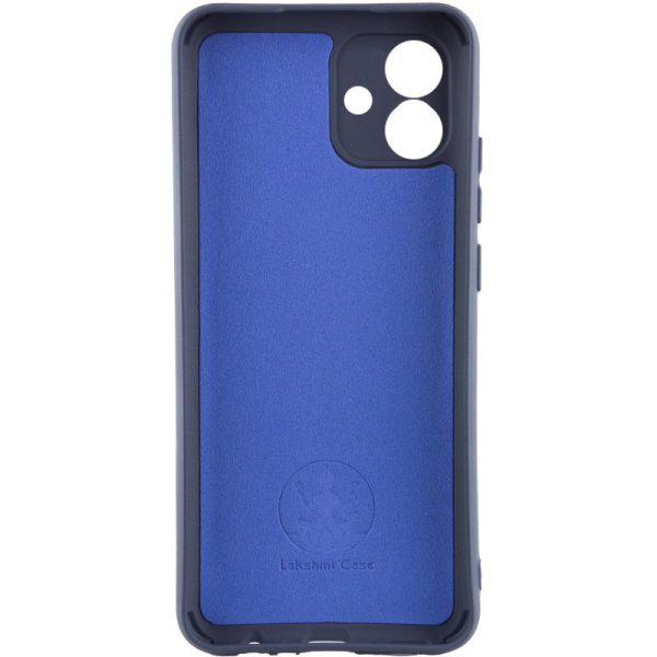 Чохол для Samsung Galaxy A04 Синій Silicone Cover Lakshmi Full Camera - Зображення 2