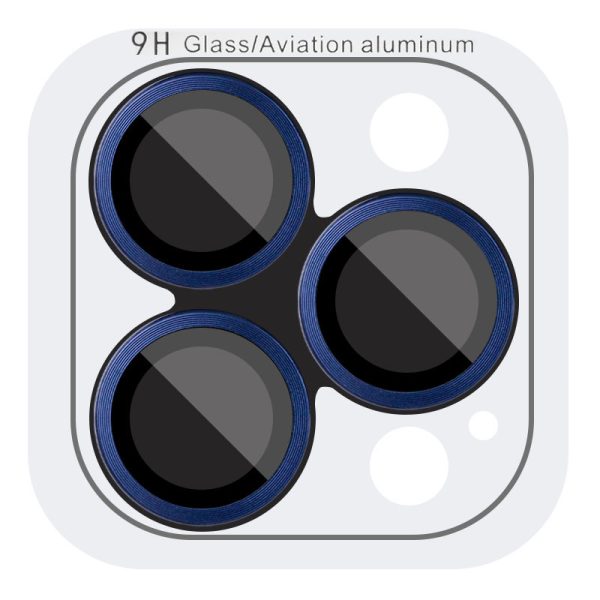 Захисне скло для iPhone 15 Pro / 15 Pro Max Metal Classic на камеру