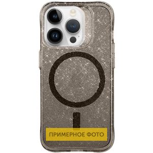Чохол для iPhone 16 Чорний TPU Radiance with MagSafe
