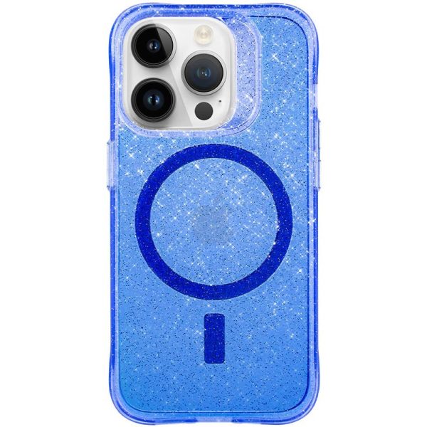 Чохол для iPhone 16 Pro Max Синій TPU Radiance with MagSafe